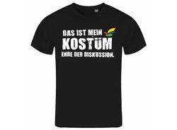 deinshirt Print-Shirt Herren T-Shirt Das ist mein KOSTM Ende der Diskussion Funshirt mit Motiv Braun/Schwarz/Mischfarben/Grau