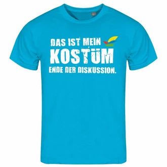 deinshirt Print-Shirt Herren T-Shirt Das ist mein KOSTM Ende der Diskussion Funshirt mit Motiv