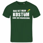 deinshirt Print-Shirt Herren T-Shirt Das ist mein KOSTM Ende der Diskussion Funshirt mit Motiv Dunkelgrün/Grün/Braun/Gelb deinshirt Print-Shirt Herren T-Shirt Das ist mein KOSTM Ende der Diskussion Funshirt mit Motiv Dunkelgrün/Grün/Braun/Gelb