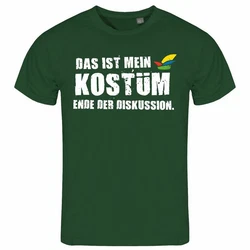 deinshirt Print-Shirt Herren T-Shirt Das ist mein KOSTM Ende der Diskussion Funshirt mit Motiv Dunkelgrün/Grün/Braun/Gelb