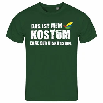 deinshirt Print-Shirt Herren T-Shirt Das ist mein KOSTM Ende der Diskussion Funshirt mit Motiv Dunkelgrün/Grün/Braun/Gelb