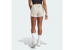 adidas Performance Sweatshorts OWN THE RUN 3-STREIFEN SHORTS Beige/Khaki/Gelb/Weiß