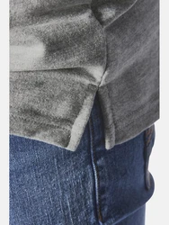 Jan Vanderstorm Sweatshirt JORNSEN mit JV-Stickerei Dunkelblau/Grau/Dunkelgrau