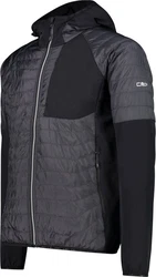 CMP Funktionsjacke MAN HYBRID JACKET FIX HOOD ANTRACITE