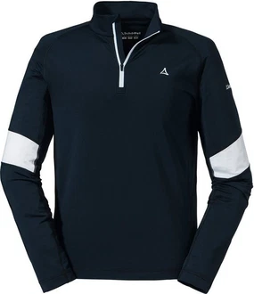 Schöffel Longsleeve Glatthorn M Dunkelblau/Blau/Hellblau