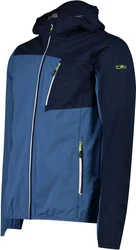 CMP Funktionsjacke MAN JACKET FIX HOOD DUSTY BLUE-B.BLUE