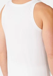 Schiesser Unterhemd Long Lift Soft Weiß/Creme