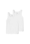 Schiesser Unterhemd Long Lift Soft Weiß/Creme