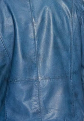 Maze Lederjacke 181Berwick Blau/Hellblau