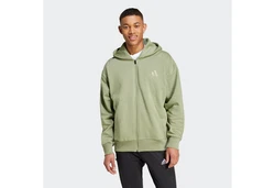 Adidas Sportswear Kapuzensweatshirt SZN FL FZ Dunkelgrün/Khaki/Grün/Hellgrün