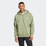 Adidas Sportswear Kapuzensweatshirt SZN FL FZ Dunkelgrün/Khaki/Grün/Hellgrün
