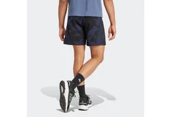 Adidas Sportswear Shorts FI 3S SHO AOP Blau/Dunkelblau/Schwarz/Hellblau