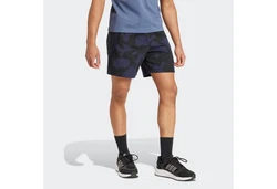 Adidas Sportswear Shorts FI 3S SHO AOP Blau/Dunkelblau/Schwarz/Hellblau