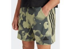 Adidas Sportswear Shorts FI 3S SHO AOP Dunkelgrün