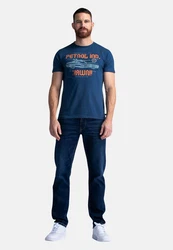 Petrol Industries T-Shirt Stroll Dunkelblau/Blau/Orange/Lila/Rot/Hellblau