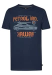 Petrol Industries T-Shirt Stroll Dunkelblau/Blau/Orange/Lila/Rot/Hellblau
