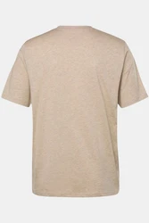 JP1880 T-Shirt Basic V-Ausschnitt Khaki/Beige/Braun