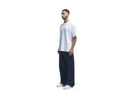 2Y Studios Baggy Jeans Adrik Basic (1-tlg., kein Set) Weiß/Creme/Dunkelblau
