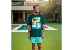 O'Neill T-Shirt mit großem Print Neon