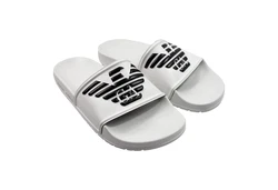 Emporio Armani Badeschuh Badepantolette mit Markenlogo 