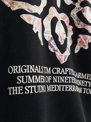 Jack & Jones Hoodie JORNOTO GRAPHIC Schwarz/Rosa/Lila