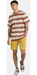 REELL Shorts Reflex Easy Short Beige/Dunkelrot/Rot/Bordeaux