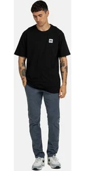 REELL Stoffhose Flex Tapered Chino Schwarz/Grün/Hellblau