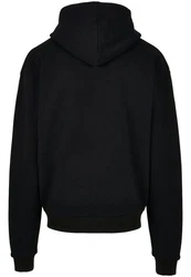 Upscale by Mister Tee Hoodie Psychadellic Heavy Oversize Hoody (1-tlg) Dunkelblau/Schwarz/Rot