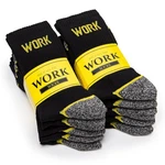 OCCULTO Basicsocken Herren Arbeitssocken Modell Karl Gelb/Schwarz/Grün