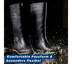 SCHEIBLER WORKWEAR Nitril Regenstiefel Dunkelgrün