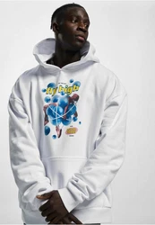 Upscale by Mister Tee Hoodie Psychadellic Heavy Oversize Hoody (1-tlg) Rot/Weiß