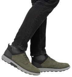 Rieker Herren Sneaker B3360 Dunkelgrün