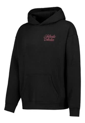 SUBLEVEL Hoodie Basic Hoodie Schwarz/Rosa