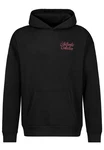 SUBLEVEL Hoodie Basic Hoodie Schwarz/Rosa
