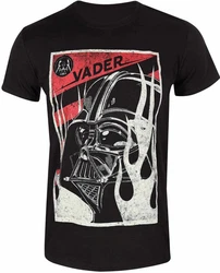 Star Wars T-Shirt Vader Frame Braun/Grau/Schwarz/Dunkelrot/Rot