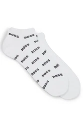 BOSS Freizeitsocken 2P AS Allover CC mit Logostickereien 