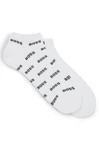 BOSS Freizeitsocken 2P AS Allover CC mit Logostickereien 
