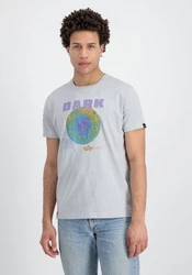 Alpha Industries T-Shirt Dark Side Grau/Rot/Weiß/Blau