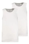 JP1880 T-Shirt Tank Top 2er-Pack (2-tlg) Weiß/Schwarz/Creme/Silber