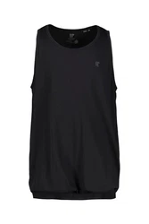 JP1880 T-Shirt Tanktop Spezialschnitt Schwarz/Dunkelgrau