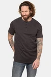 JP1880 T-Shirt Henley Basic Knopfleiste Dunkelgrau/Schwarz/Dunkelbraun/Dunkelrot/Dunkelgrün JP1880 T-Shirt Henley Basic Knopfleiste Dunkelgrau/Schwarz/Dunkelbraun/Dunkelrot/Dunkelgrün