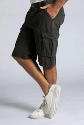 JP1880 Cargo-Bermuda 6 Pockets Regular Fit Dunkelgrün/Khaki/Grün