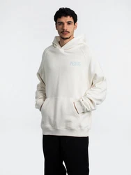 PEQUS Hoodie Pequs Back Logo Hoodie Beige/Weiß/Khaki/Creme