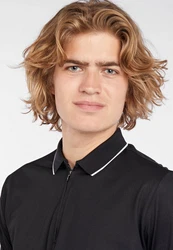 Lawrence Poloshirt atmungsaktiv Grau