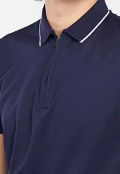 Lawrence Poloshirt atmungsaktiv Grau
