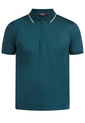 Lawrence Poloshirt atmungsaktiv Grau