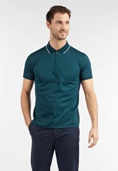 Lawrence Poloshirt atmungsaktiv Grau