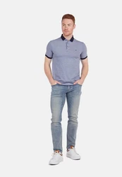 Lawrence Poloshirt atmungsaktiv Grau