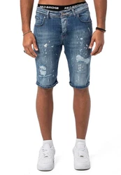 RedBridge Jeansshorts Herren Jeans Shorts Kurze Hose Denim 