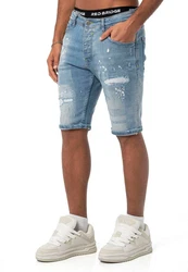 RedBridge Jeansshorts Herren Jeans Shorts Kurze Hose Denim 